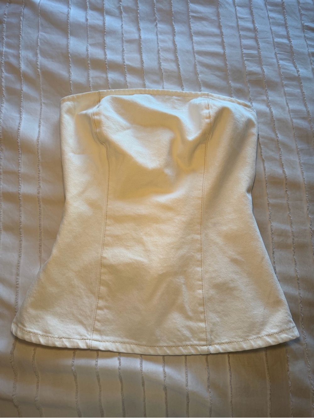 Zara White Corset